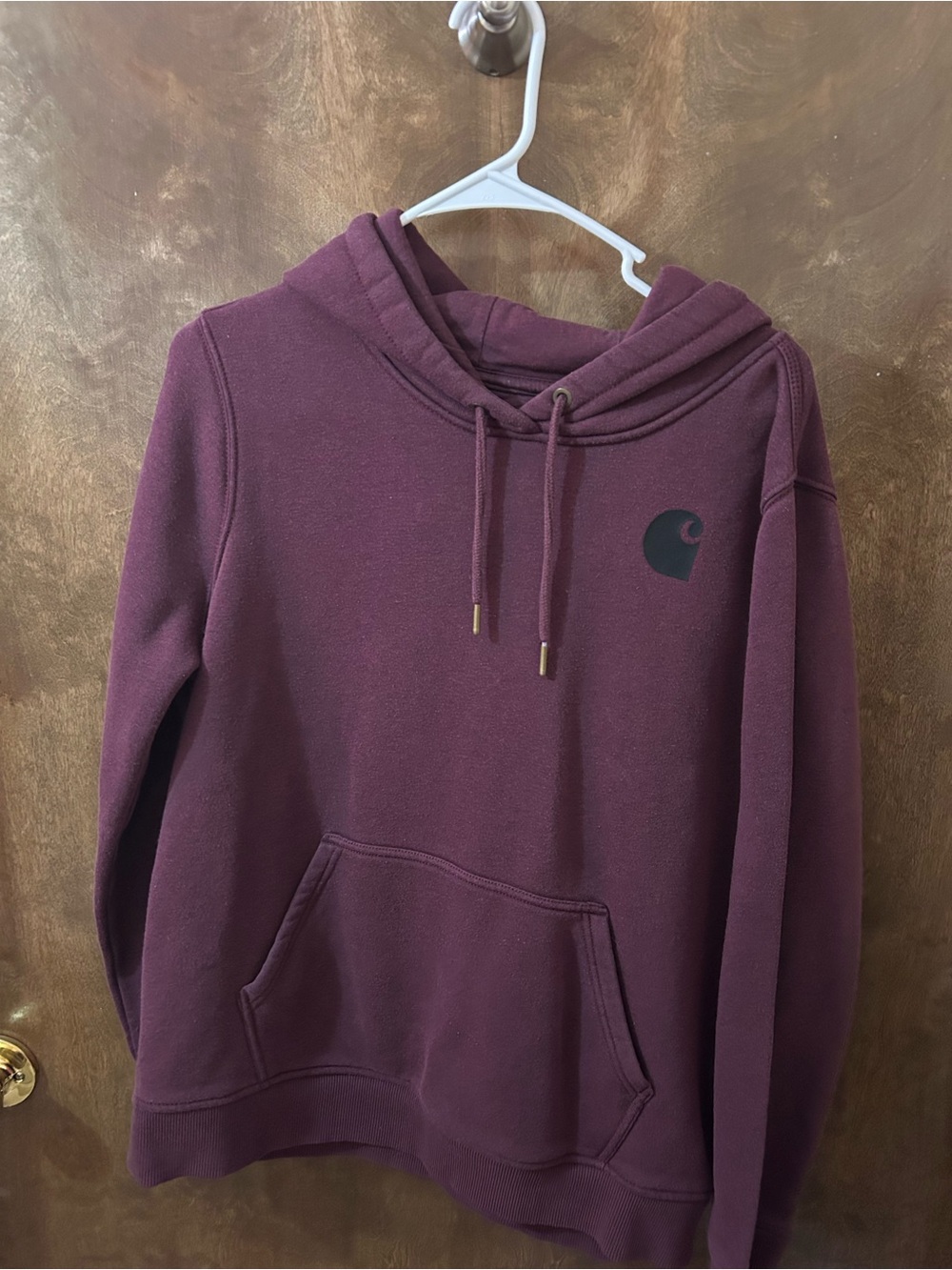 Carhartt Women’s Pullover Hoodie - Burgundy